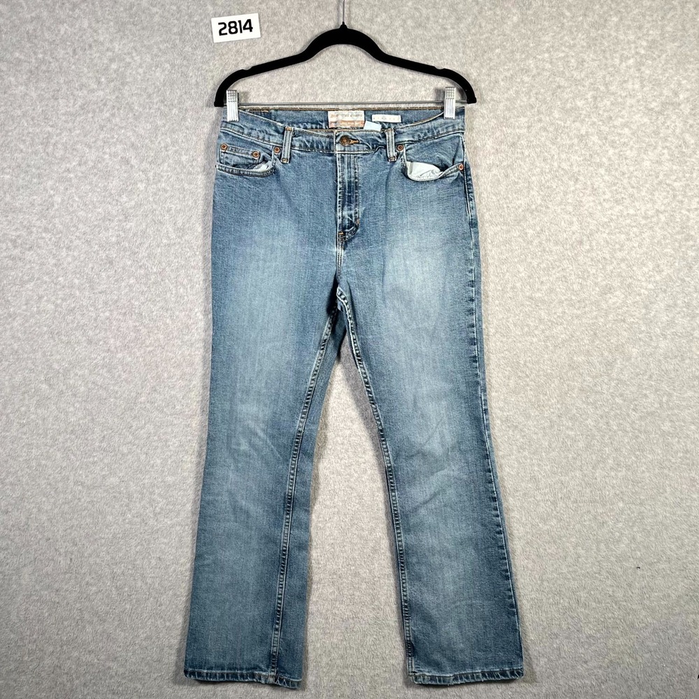 Old Navy Bootcut Jeans Womens 10 Blue Denim Cotton Stretch Medium Wash Casual